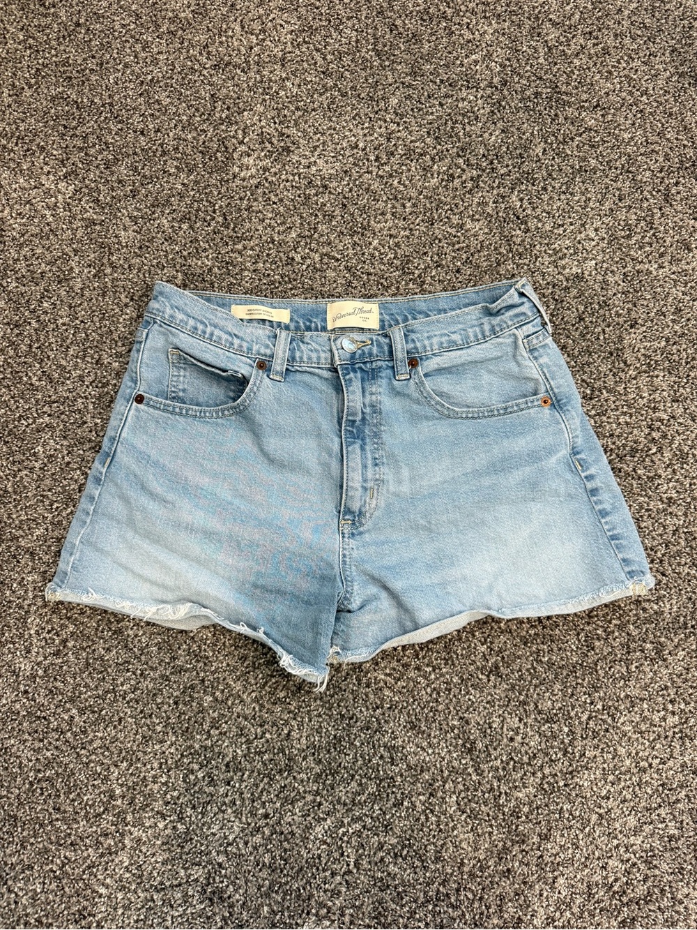 Universal Thread Light Wash Denim Cutoff Shorts